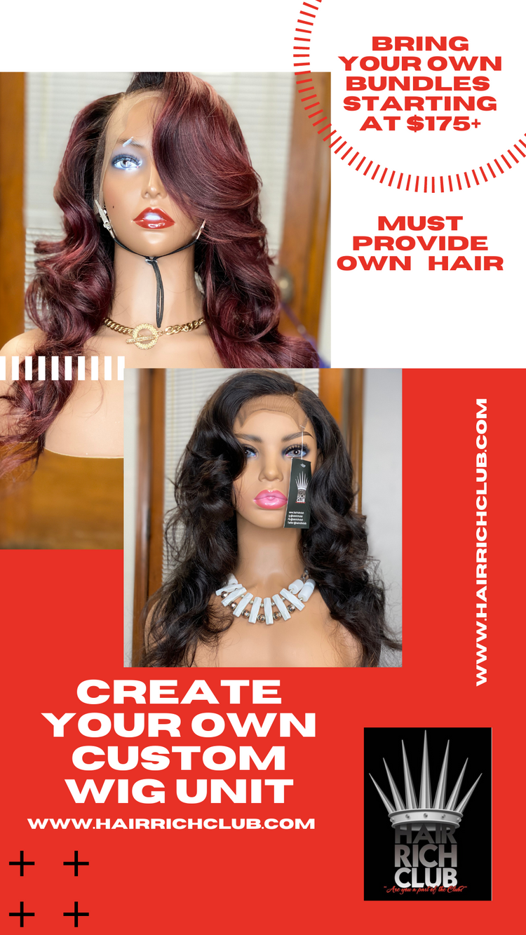 Wig construction and customization
