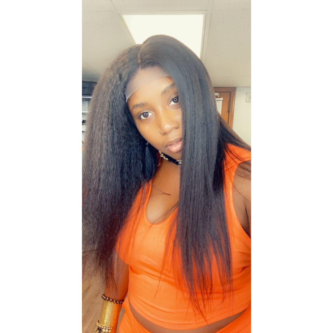 “Sia” Kinky Straight Closure Unit