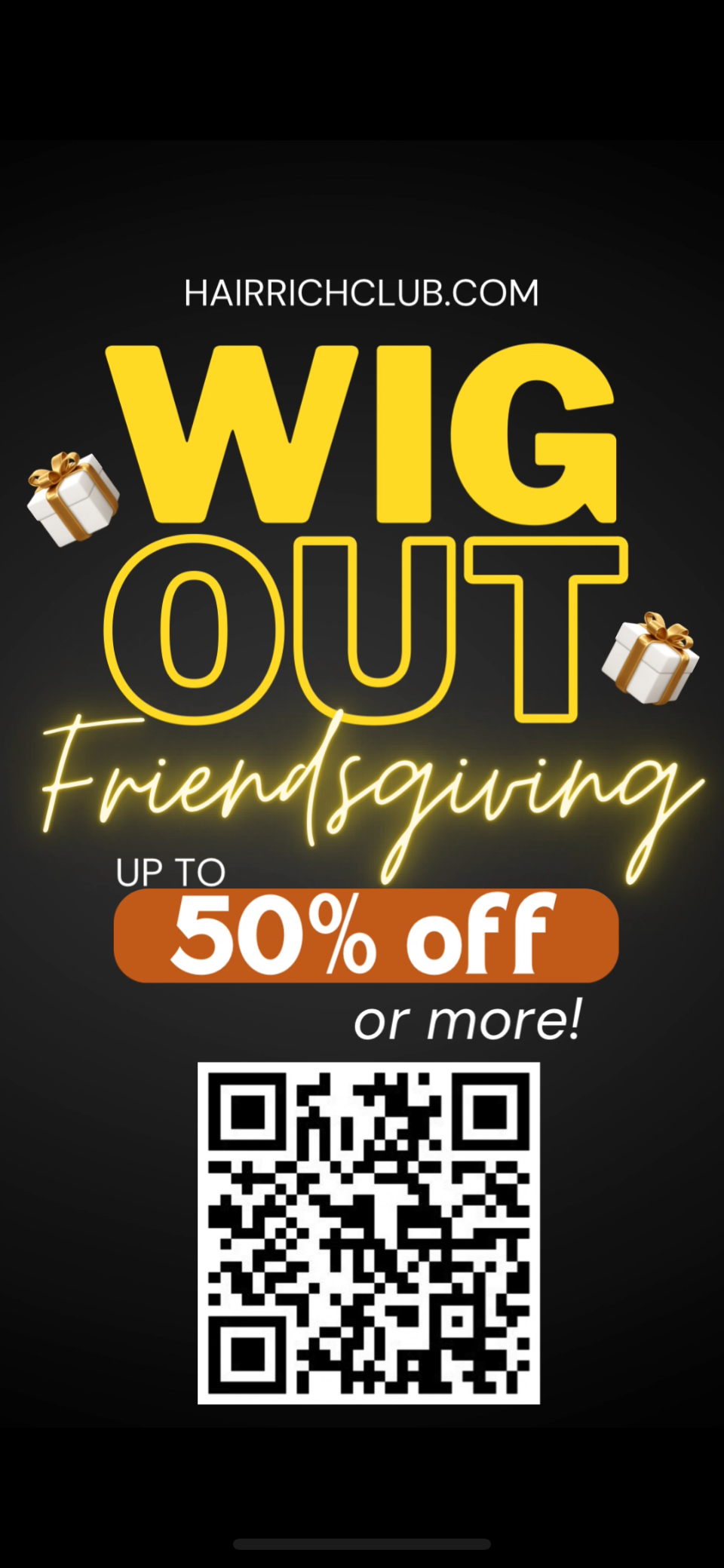 Friendsgiving Sale