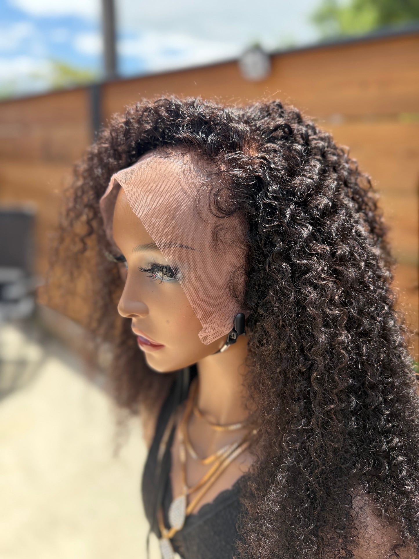 “Vanessa” Kinky Curly Frontal Unit