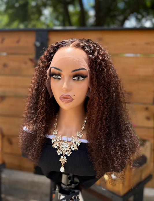 “Carmen” Kinky Curly Frontal Unit