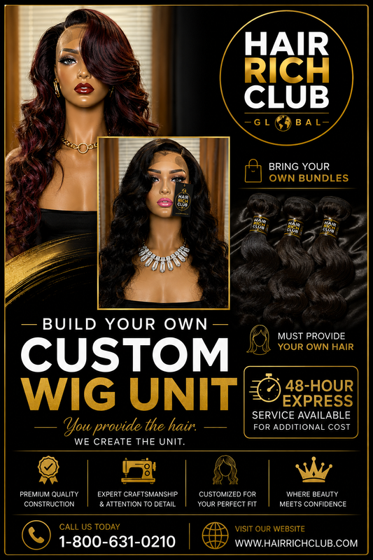 BYOB Wig Construction & customization